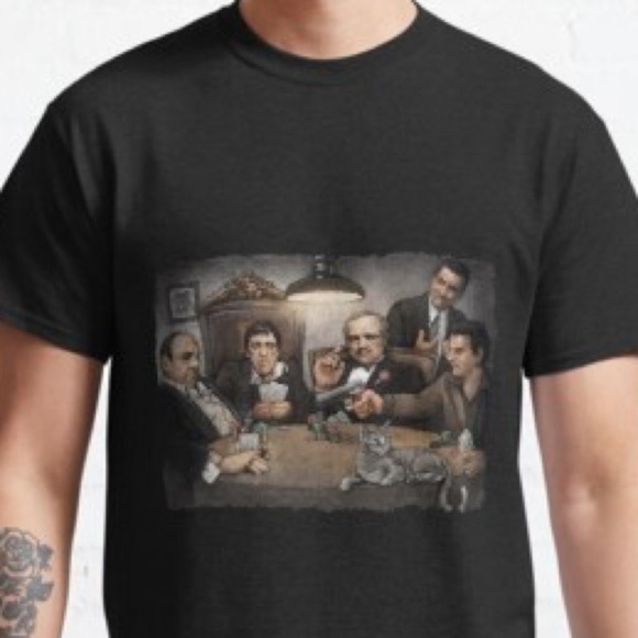 Big Chris Art Get Down Art Gangster Poker Game T-shirt Size Medium - Picture 2 of 8